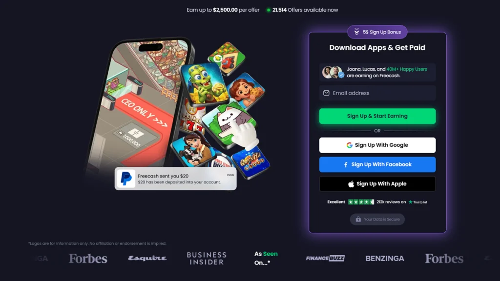 FreeCash Review 2025: Earning Opportunities Breakdown