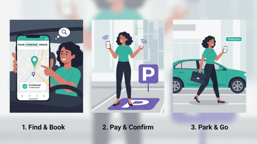 How YourParkingSpace Works for Drivers